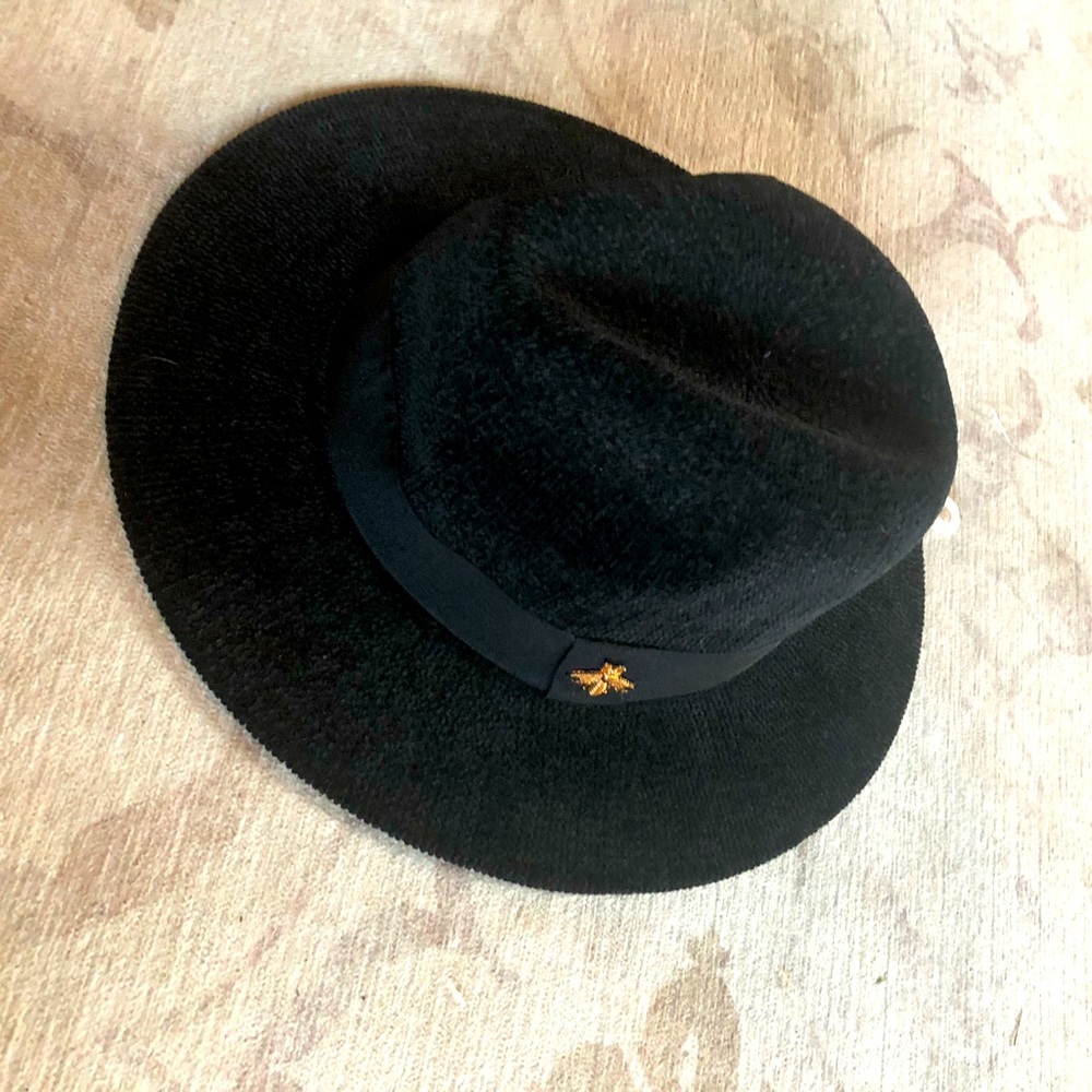💙Madd Hatter black fedora 100 % polyester
